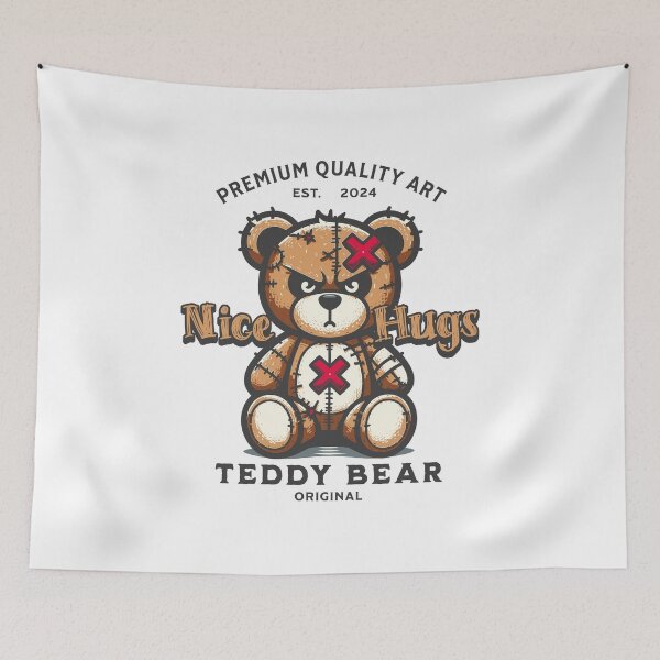 Item preview, Nice Hugs Teddy Bear Original designed and sold by D4m4g3dG00ds.