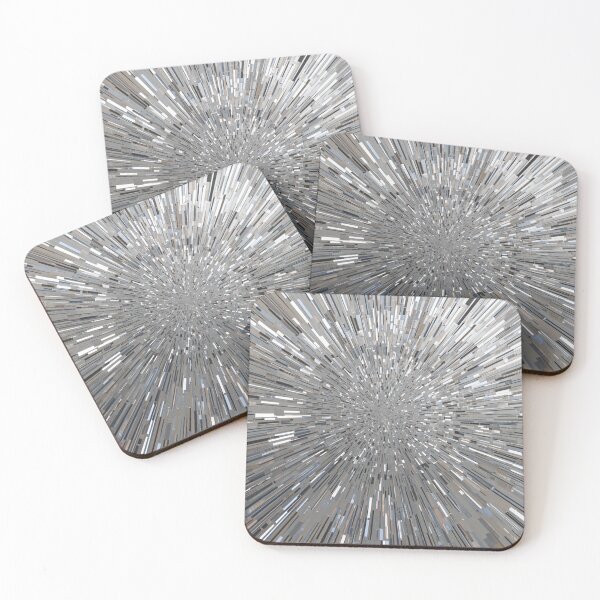 Item preview, 3D Metallic Cyber Burst Abstract Motion Pattern designed and sold by Cleairydelulu.