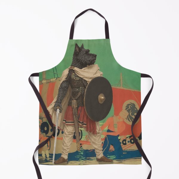Item preview, Vintage Isle of Man Travel Poster Terrier Warrior designed and sold by CJChronicles.