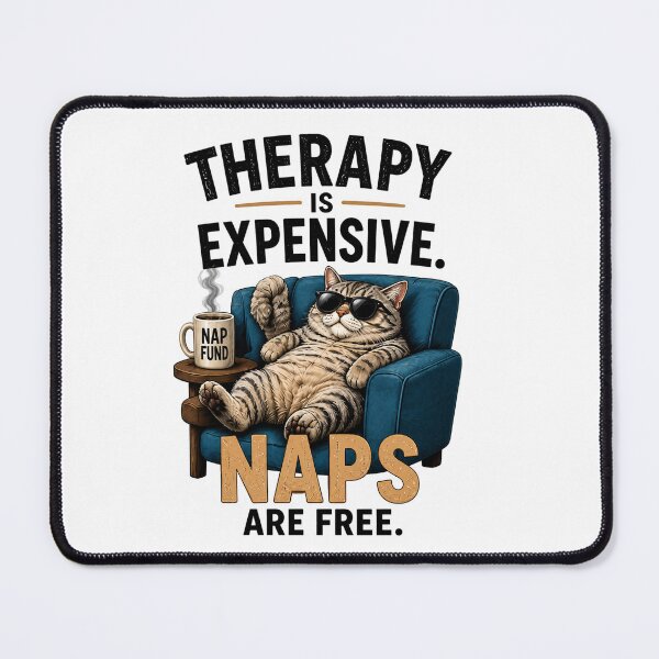 Item preview, Therapy Is Expensive Naps Are Free designed and sold by yasmh.