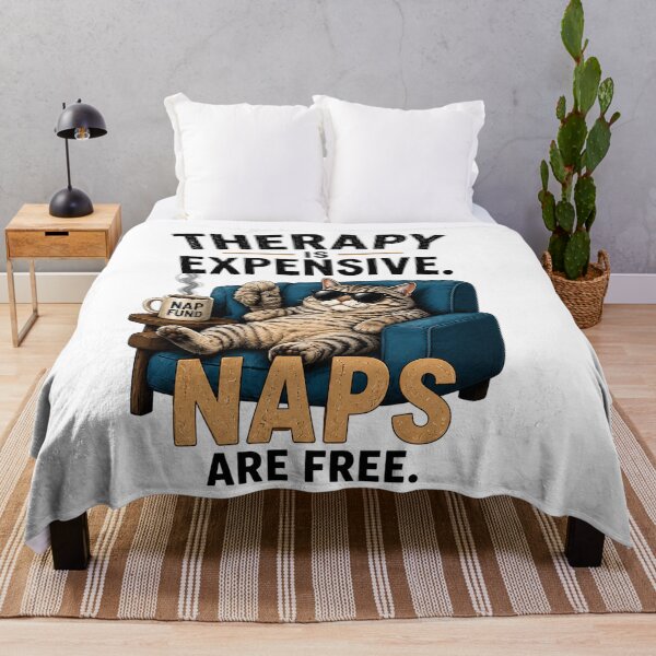 Item preview, Therapy Is Expensive Naps Are Free designed and sold by yasmh.