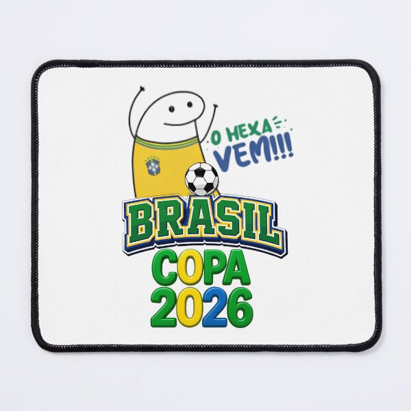 Item preview, Brasil Football 2026 Yellow Canary Soccer Fan designed and sold by lmartes.