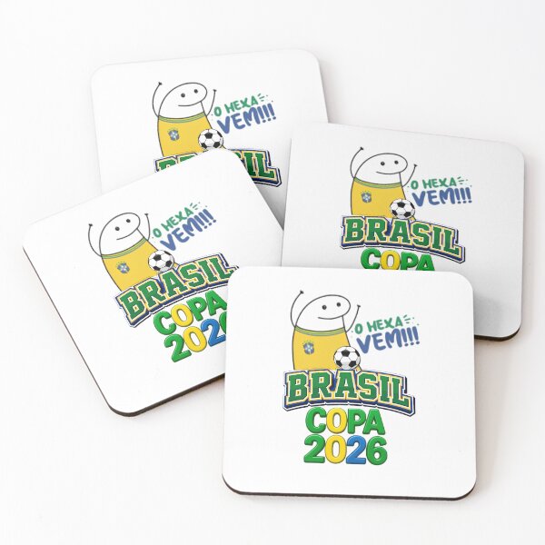 Item preview, Brasil Football 2026 Yellow Canary Soccer Fan designed and sold by lmartes.