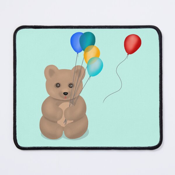 Item preview, Teddy bear with balloons designed and sold by Daniel Vasco.