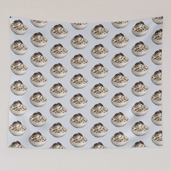 Item preview, Cookies and Cream Ice Cream Scoops in a Bowl designed and sold by Violet Peonies.