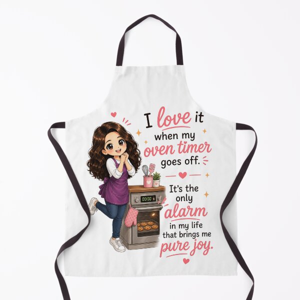 Item preview, Oven Timer Brings Pure Joy (The Only Happy Alarm) designed and sold by thecookiegallery.