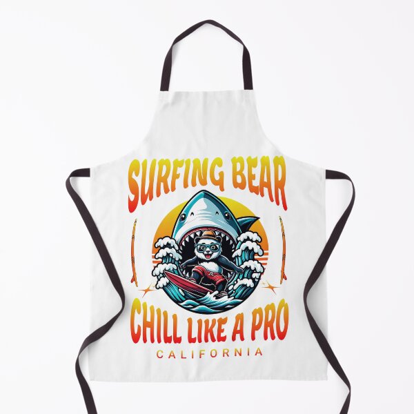 Item preview, Surfing Bear Chilling Like a Pro designed and sold by D4m4g3dG00ds.