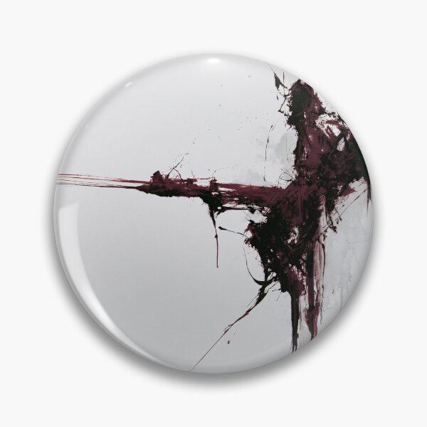 Item preview, Dark Burgundy Abstract Splash - Textured Red Palette No.10 designed and sold by SlowRegardArt.