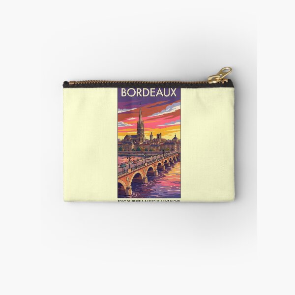 Item preview, Vintage-Style Bordeaux Travel Poster designed and sold by travelwitheric.