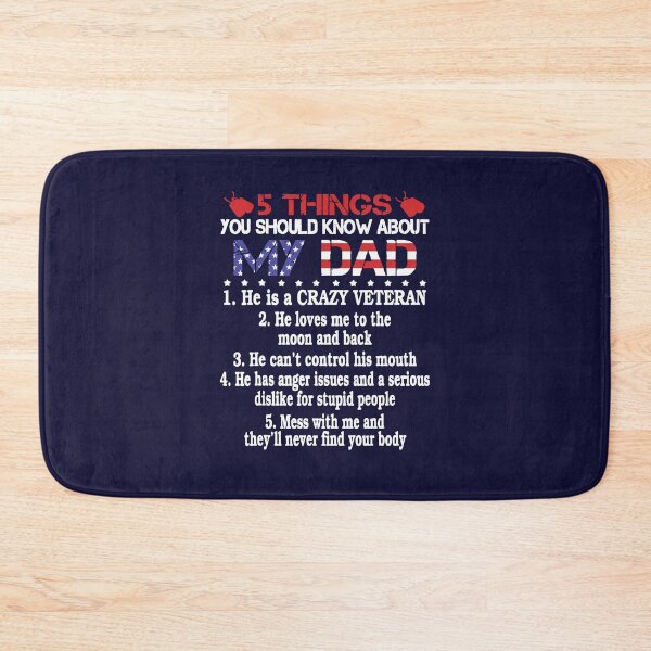 Item preview, 5 Things You Should Know About My Dad designed and sold by Kevinbank2020.