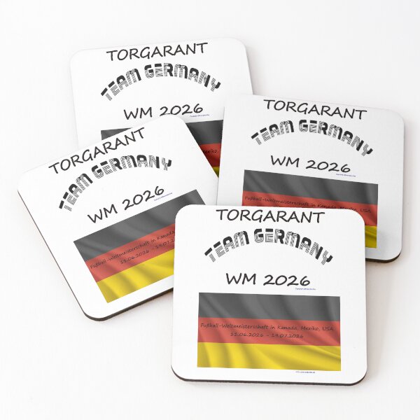 Item preview, Schwarz Rot Gold Deutschland Fan T‑Shirt WM 2026 outfit designed and sold by cabevo.