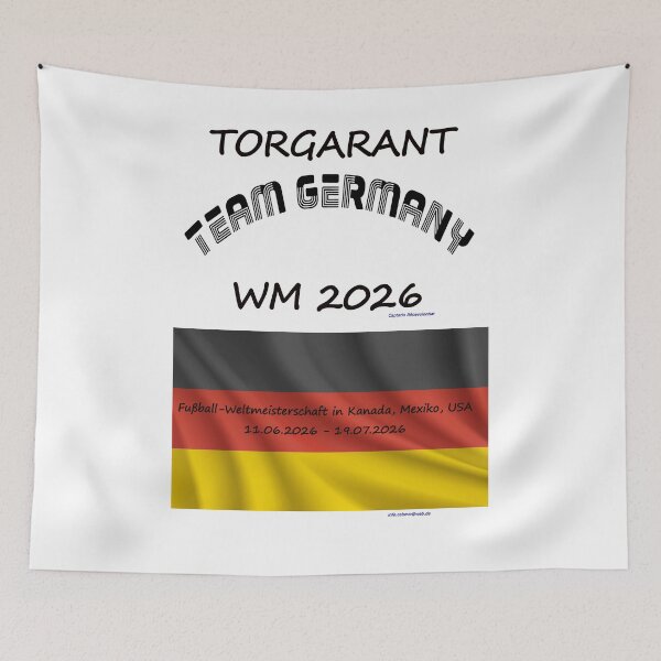 Item preview, Schwarz Rot Gold Deutschland Fan T‑Shirt WM 2026 outfit designed and sold by cabevo.