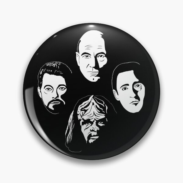Item preview, Star Trek: The Next Generation x Bohemian Rhapsody - Picard, Number 1, Data, Worf designed and sold by CR8R.