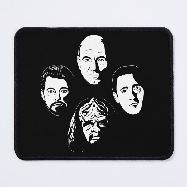 Item preview, Star Trek: The Next Generation x Bohemian Rhapsody - Picard, Number 1, Data, Worf designed and sold by CR8R.