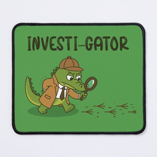 Item preview, Investi-gator designed and sold by Mustachio-Draws.