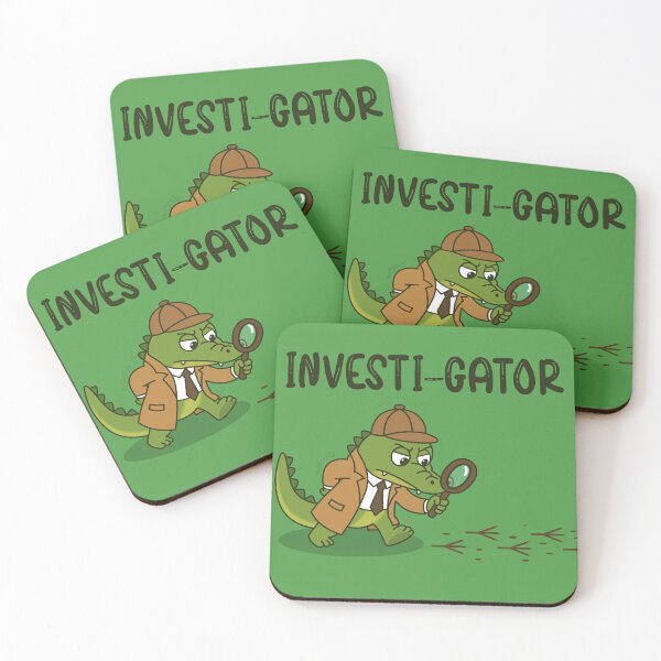 Item preview, Investi-gator designed and sold by Mustachio-Draws.