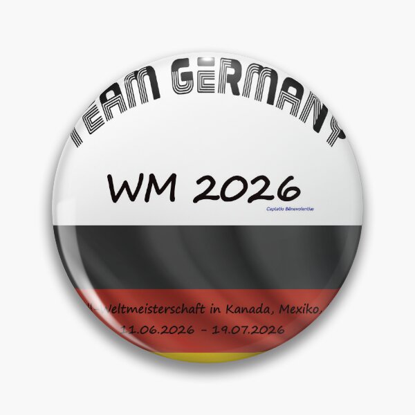 Item preview, Schwarz Rot Gold Deutschland Fan T‑Shirt WM 2026 outfit designed and sold by cabevo.
