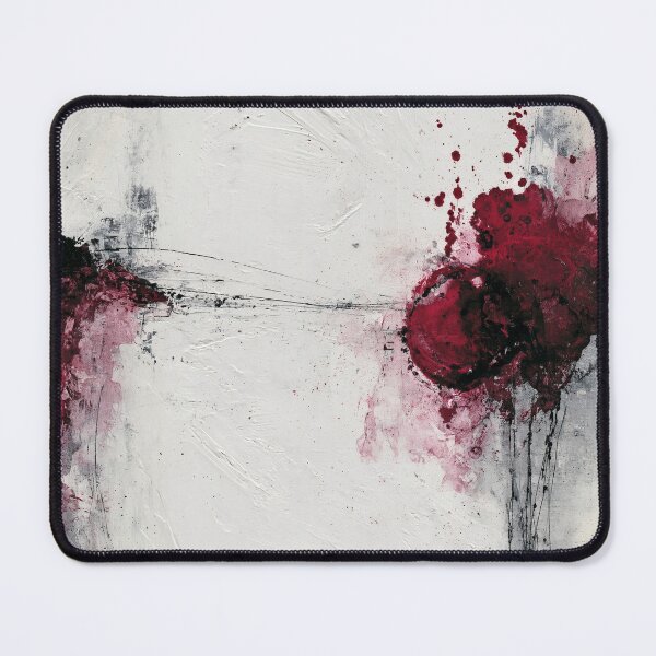 Item preview, Red Burst Abstract Expressionism - Textured Red Palette No.11 designed and sold by SlowRegardArt.