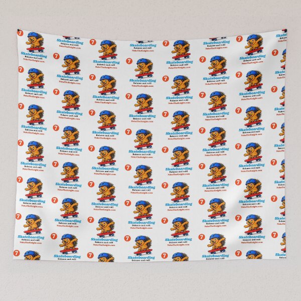 Item preview, Noko The Knight® Skateboarding - Balance and roll! Single Sticker designed and sold by NokoTheKnight.
