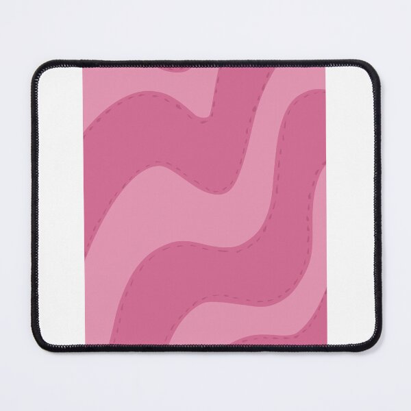 Item preview, Pink Wave Pattern with Stitching  designed and sold by PeachyPrint18.