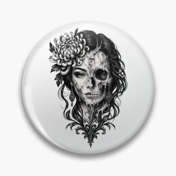 Item preview, Melting Beauty Tattoo Design designed and sold by digital-savant.