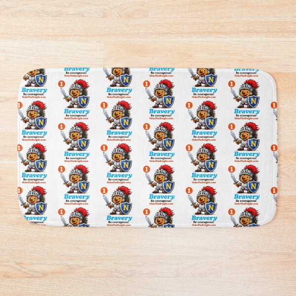 Item preview, Noko The Knight® Bravery - Be courageous! Single Sticker  designed and sold by NokoTheKnight.