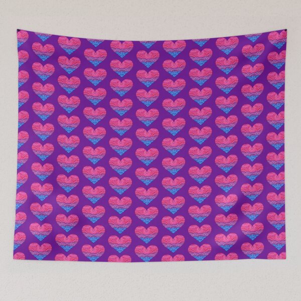 Item preview, Pride Collection: Bisexual Pride Flag Heart Mandala designed and sold by GDiEDesigns.