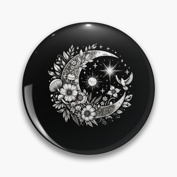 Item preview, Moon Floral Circle designed and sold by SiarheiYur.