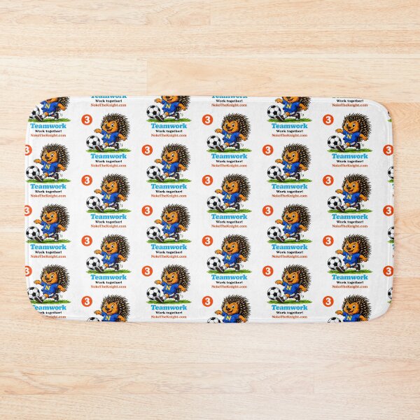 Item preview, Noko The Knight® Soccer - Teamwork! Single Sticker designed and sold by NokoTheKnight.