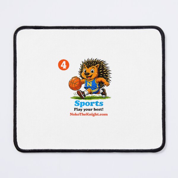 Item preview, Noko The Knight® Basketball - Play your best! Single Sticker designed and sold by NokoTheKnight.