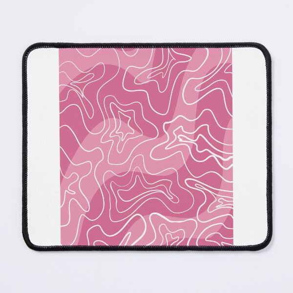 Item preview, Pink Wave with White Swirls Pattern designed and sold by anniescorner18.