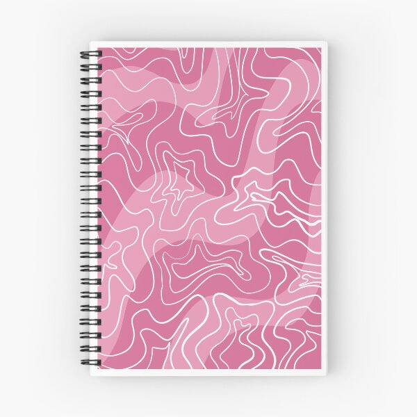 Item preview, Pink Wave with White Swirls Pattern designed and sold by anniescorner18.