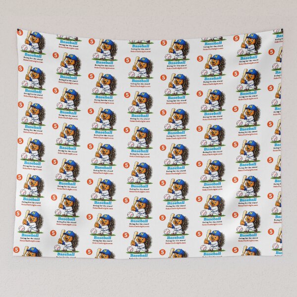 Item preview, Noko The Knight® Baseball - Swing for the stars! Single Sticker designed and sold by NokoTheKnight.