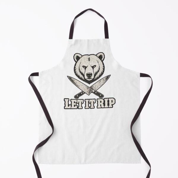 Item preview,  Let It Rip Shirt | The Bear Fan Tee | Vintage Chef Bear Graphic Shirt designed and sold by ChaosThreadsCo.