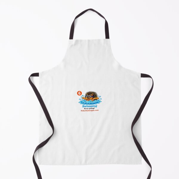 Item preview, Noko The Knight® Swimming - Keep going! Single Sticker designed and sold by NokoTheKnight.