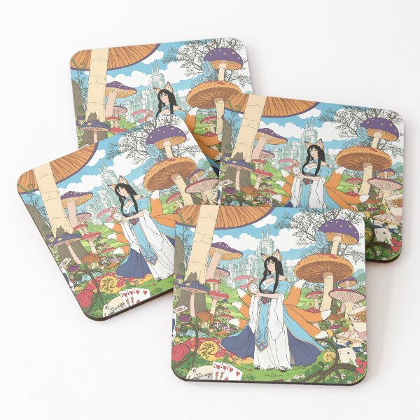 Item preview, Ahri in Wonderland designed and sold by LeagueHeavenGG.
