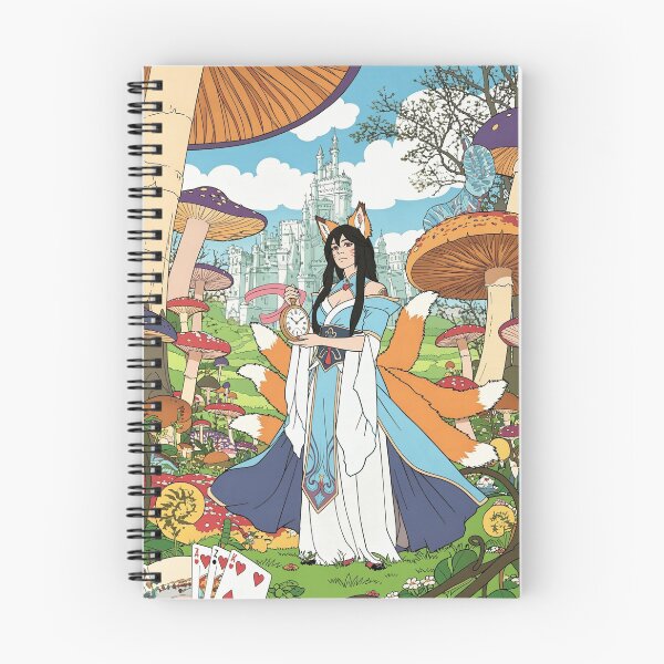 Item preview, Ahri in Wonderland designed and sold by LeagueHeavenGG.