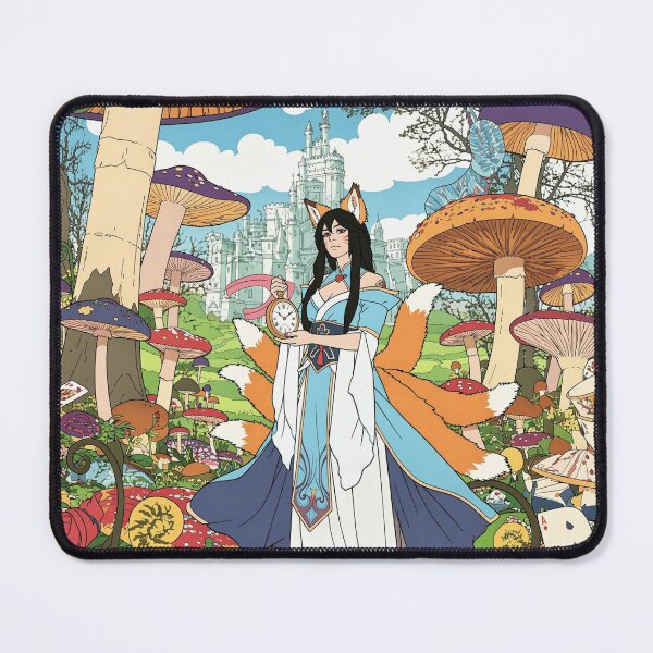 Item preview, Ahri in Wonderland designed and sold by LeagueHeavenGG.