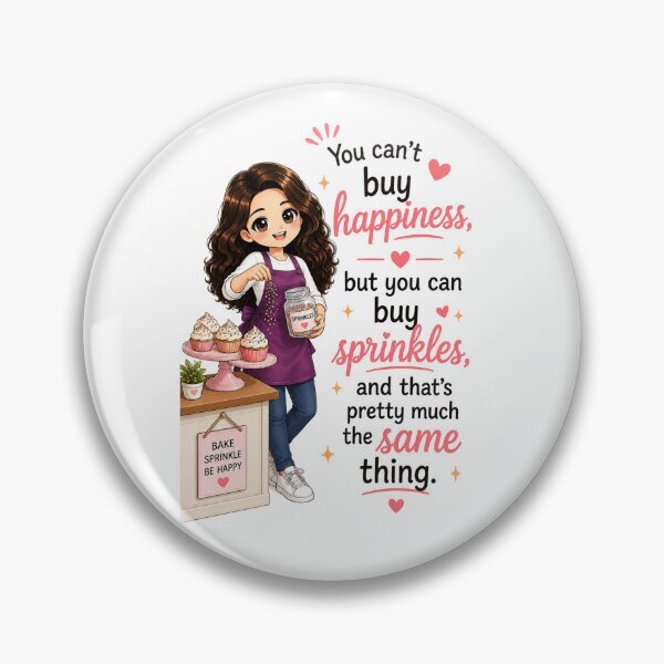 Item preview, Can't Buy Happiness But You Can Buy Sprinkles designed and sold by thecookiegallery.