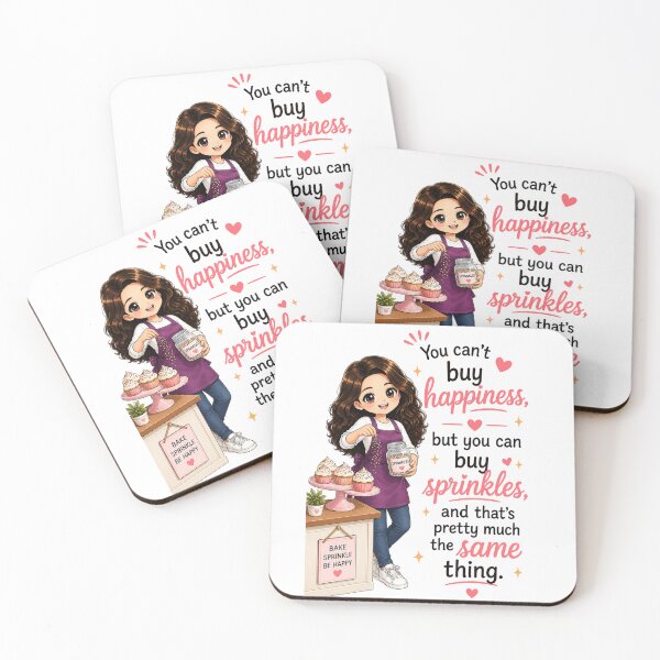 Item preview, Can't Buy Happiness But You Can Buy Sprinkles designed and sold by thecookiegallery.