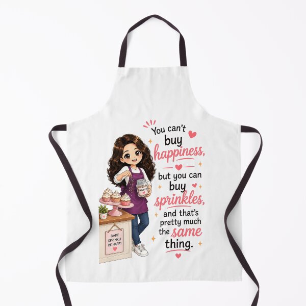 Item preview, Can't Buy Happiness But You Can Buy Sprinkles designed and sold by thecookiegallery.