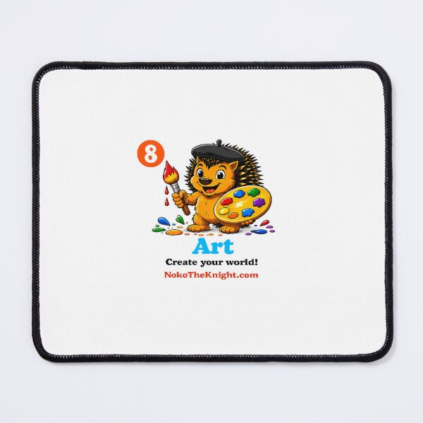 Item preview, Noko The Knight® ART - Create your world! Single Sticker designed and sold by NokoTheKnight.