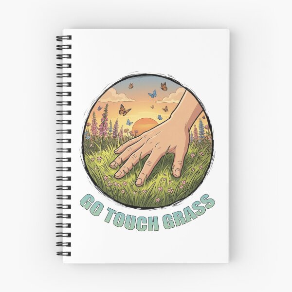 Item preview, Go Touch Grass Nature Design designed and sold by atelierallaire.