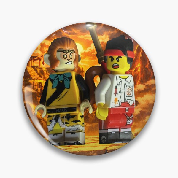 Item preview, Monkie Kid Brick Created Superstar Kid's show Cartoon LARGE Design designed and sold by barefootmk.