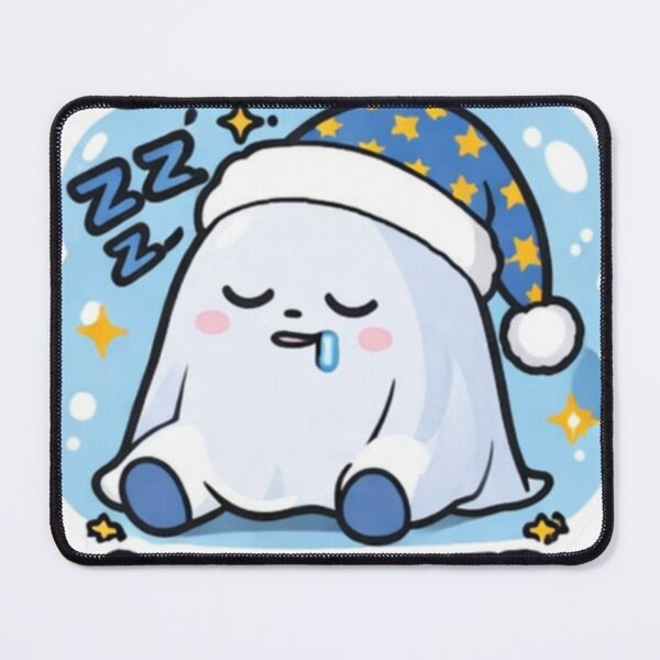 Item preview, Snoozin’ with my boo ?? ! Sleep Mode Activated Boo Design Stickers designed and sold by Ulikedigital14.