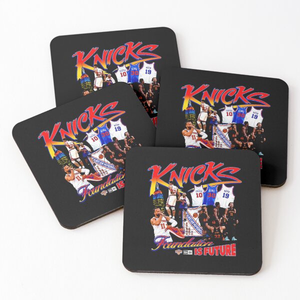 Item preview, Jalen Brunson Patrick Ewing New York Knicks NBA Knicks Frazier King Reed Ewing Foundation designed and sold by STVSpinsDesign.