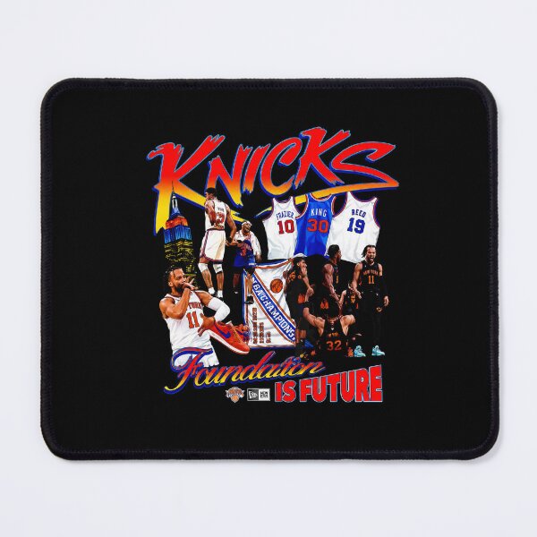Item preview, Jalen Brunson Patrick Ewing New York Knicks NBA Knicks Frazier King Reed Ewing Foundation designed and sold by STVSpinsDesign.