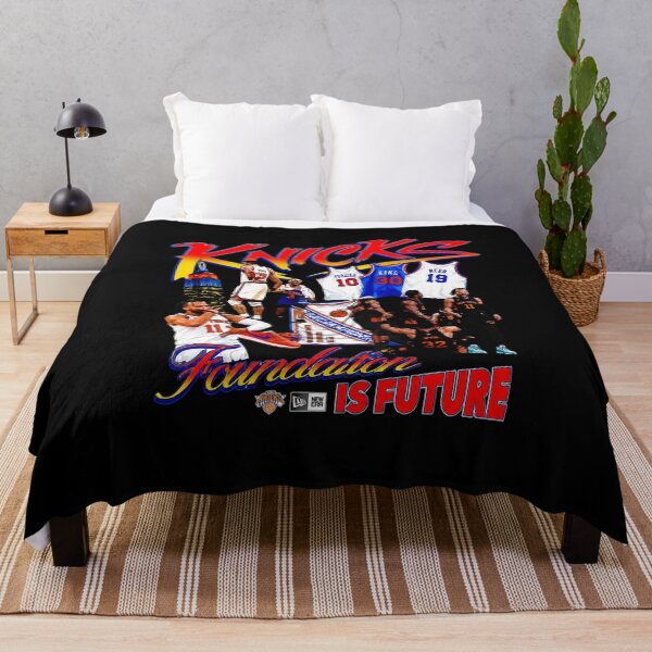 Item preview, Jalen Brunson Patrick Ewing New York Knicks NBA Knicks Frazier King Reed Ewing Foundation designed and sold by STVSpinsDesign.