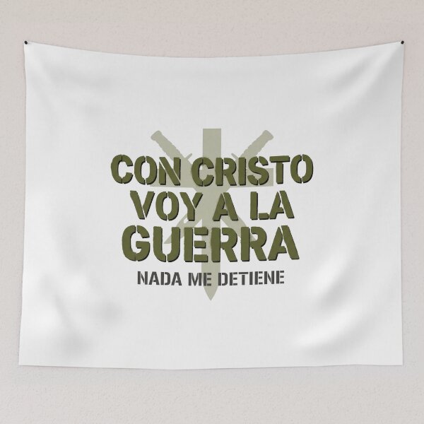 Item preview,  With Christ I Go to War — Christian Design by EvolutionPro designed and sold by EvolusionPro.
