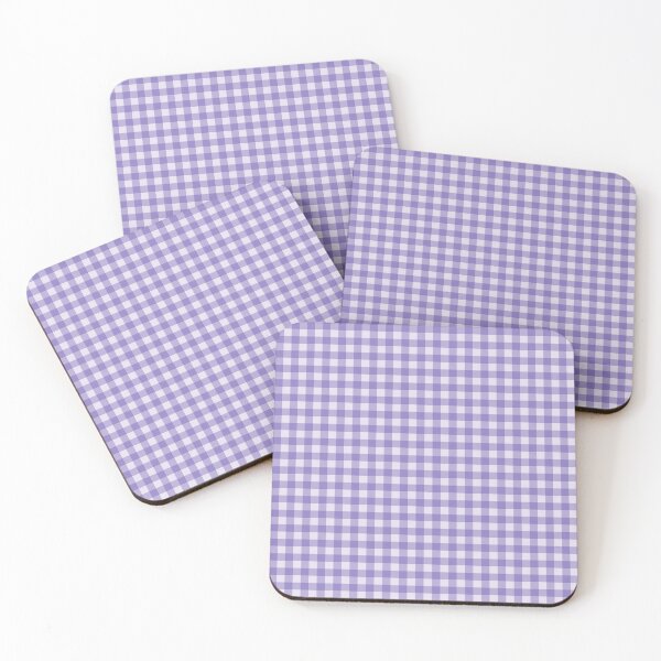 Item preview, Classic Light Purple Gingham Pattern | Aesthetic Pastel Lavender Plaid | Cute Purple Checkerboard Print | Minimalist Soft Lavender Gingham | Cottagecore Purple Check | Trendy Lilac Gingham designed and sold by VivaFy.